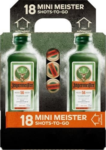 Jägermeister Kräuterlikör 35% 20 ml