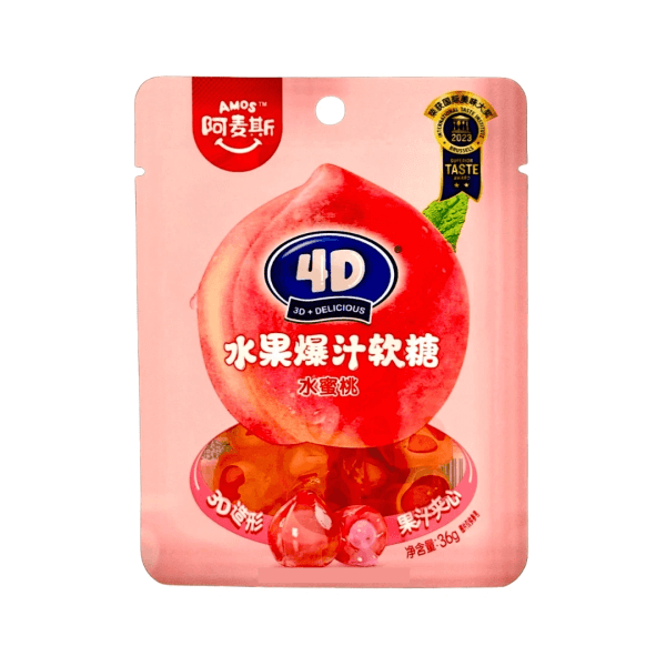 Amos Peeling Candy Peach 36g