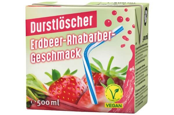 Durstlöscher Erdbeer-Rhabarber 500 ml