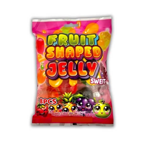 Fruit Shaped Jelly - Sweet Bag 280g