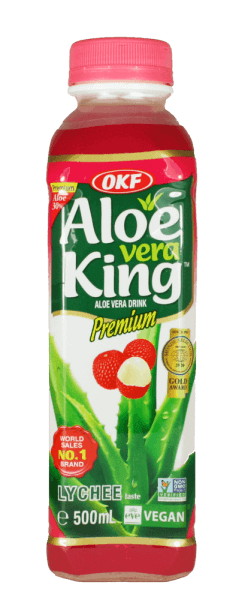 OKF Aloe Vera Drink Lychee 500 ml PET