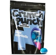 Crunch Punch Freeze Dried Blue Starballs 100 g VE15