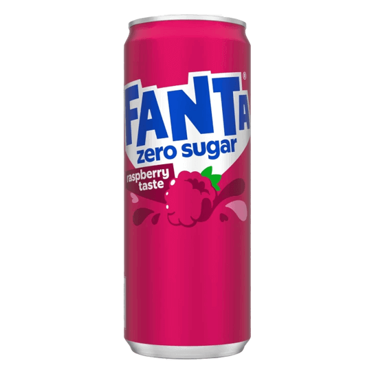 Fanta Raspberry Zero Sugar 330 ml