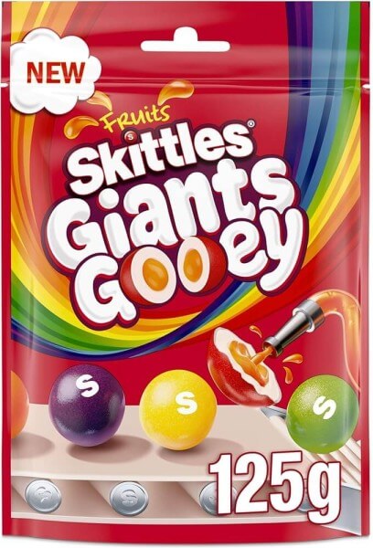 Skittles Giants Gooey - Fruits 125g