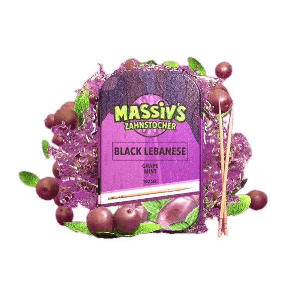 Massivs Zahnstocher - Black Lebanese