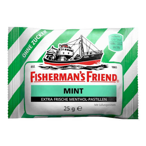 Fishermans Friend Frisch Mint ohne Zucker 25g