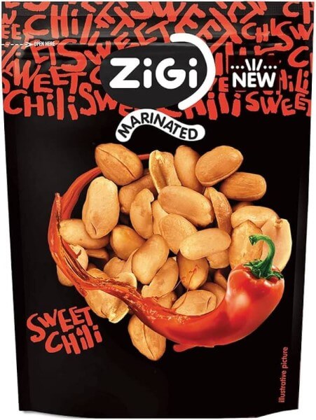ZIGI Peanuts - Sweet Chili 70 g