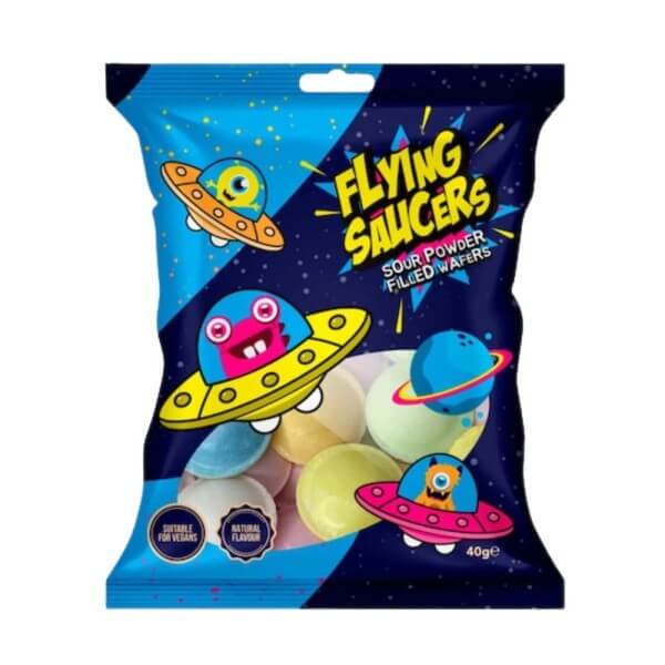 Flying Saucers Sour Powder 40 g