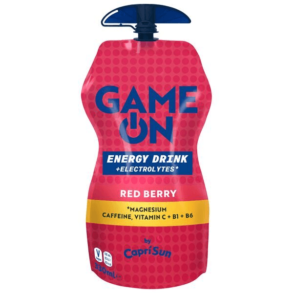 Game On Energy Drink Red Berry by Capri Sun