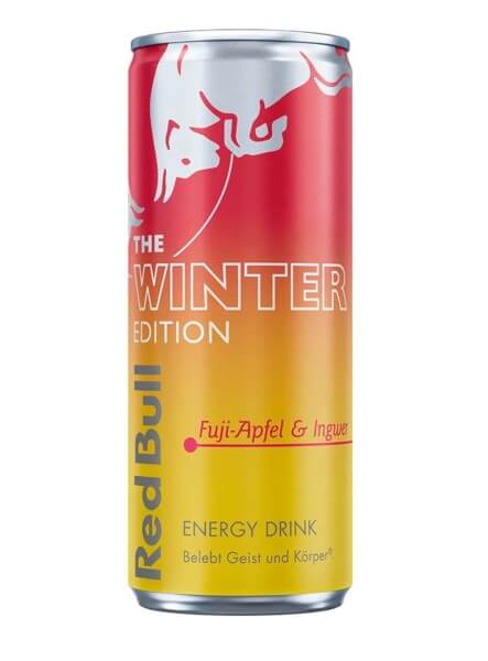 Red Bull The Winter Edition Fuji-Apfel & Ingwer 0,25l Dose