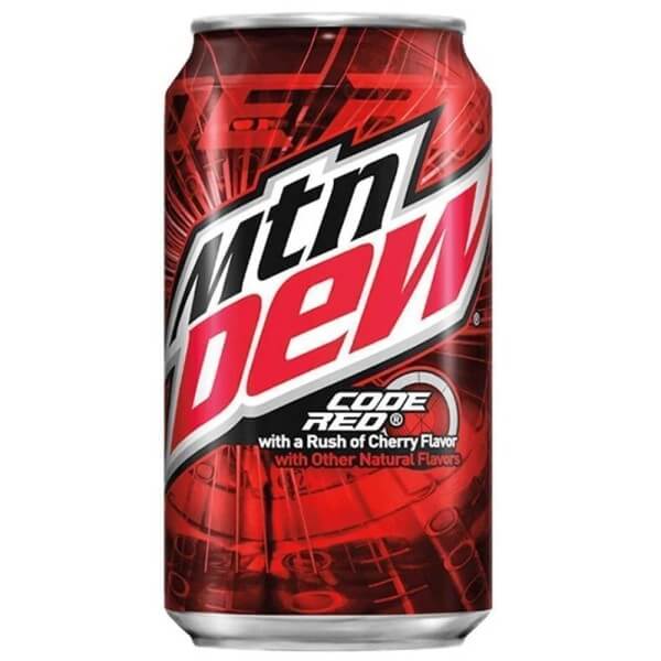 Mountain Dew Code Red 0,355l DS