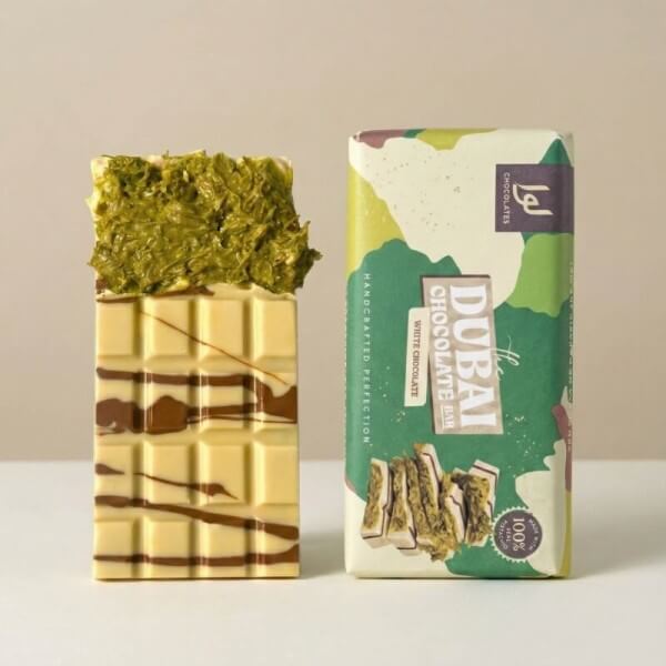 Dubai Luxe Pistazie Weisse Schokolade 220 g