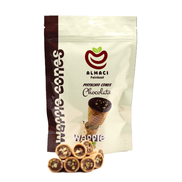 Almaci Mini Cone Pistachio Chocolate 90 g