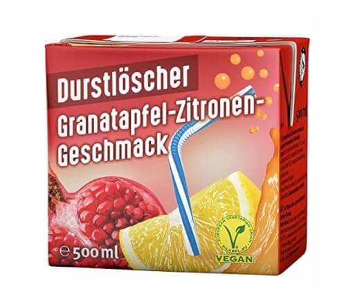 Durstlöscher Granatapfel Zitrone 500 ml