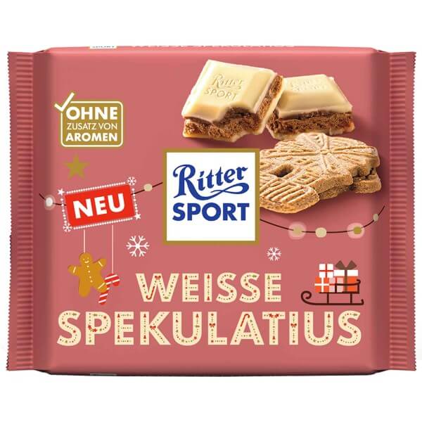 Ritter Sport weisse Spekulatius 100g