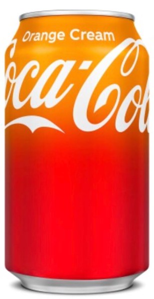 Coca Cola Orange Cream 355 ml Dose