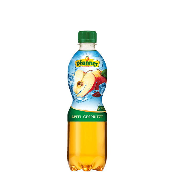 Pfanner Apfelsaft g´gspritzt