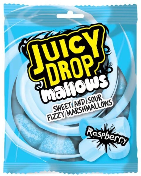 Juicy Drops Mallows Raspberry 100 g