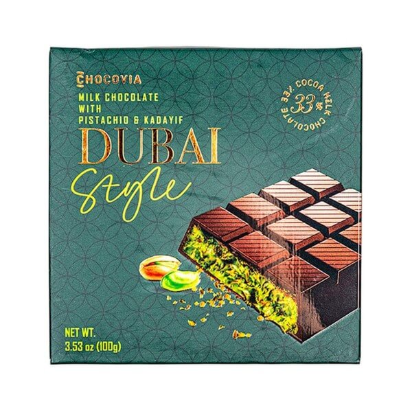 Chocovia Dubai Chocolate 100g