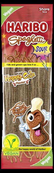 Haribo Spaghetti Cola Sauer 200g