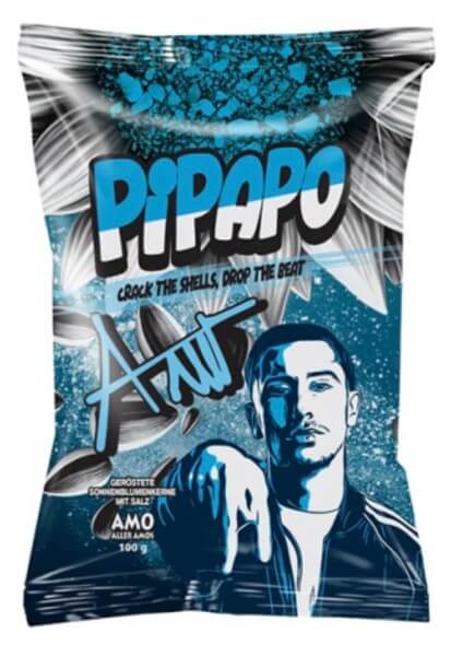 PIPAPO - AMO Sonnenblumenkerne - Salted Blue 100 g