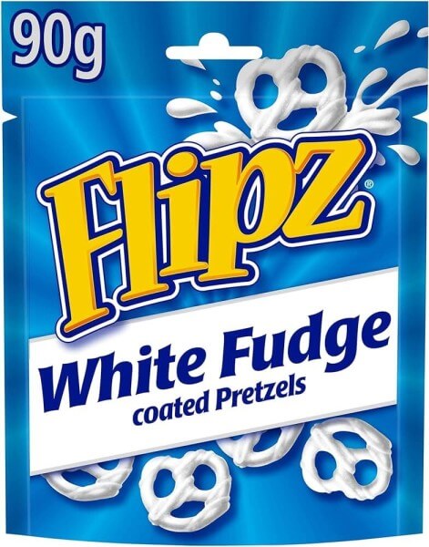Flipz White Fudge Brezel 90 g