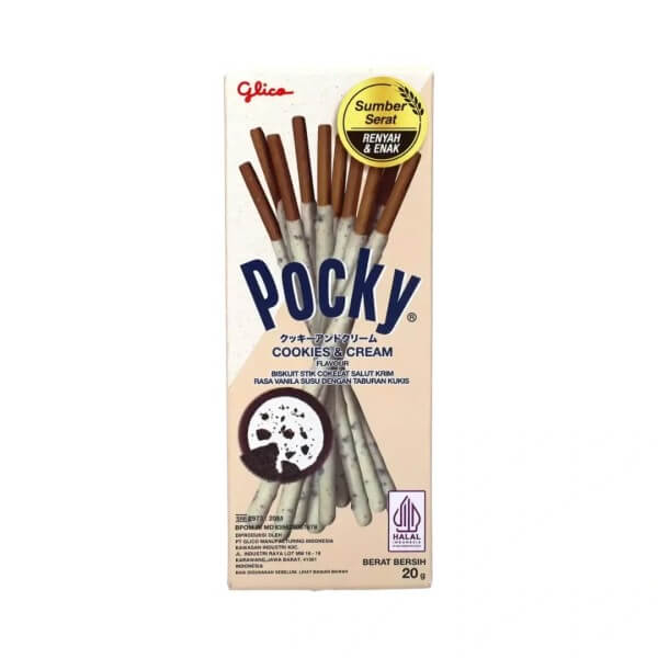 Pocky Cookies and Cream 20 g
