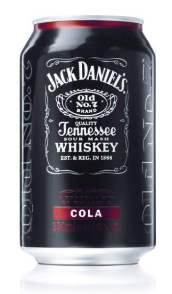 Jack Daniel's Tennessee Whiskey & Cola 5% 330