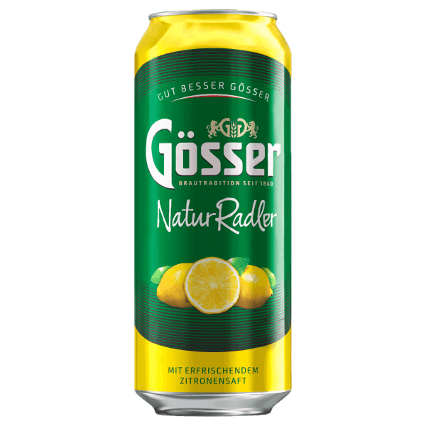 Gösser Naturradler Zitrone Dose 0,5 l