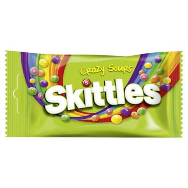 Skittles Fruit crazy sour (grün) 38g