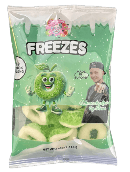 Chaos Candy Freezes Crunchy Aplle Rings