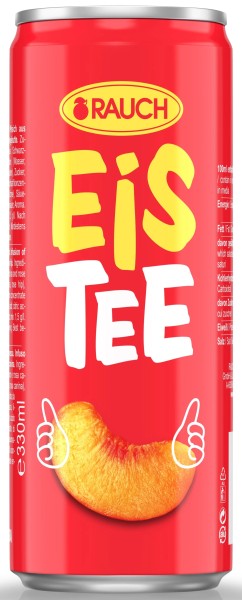 Rauch Eistee Pfirsich Dose 330 ml