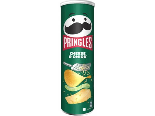 Pringles Chips Cheese and Onion Käse und Zwiebel 165 g
