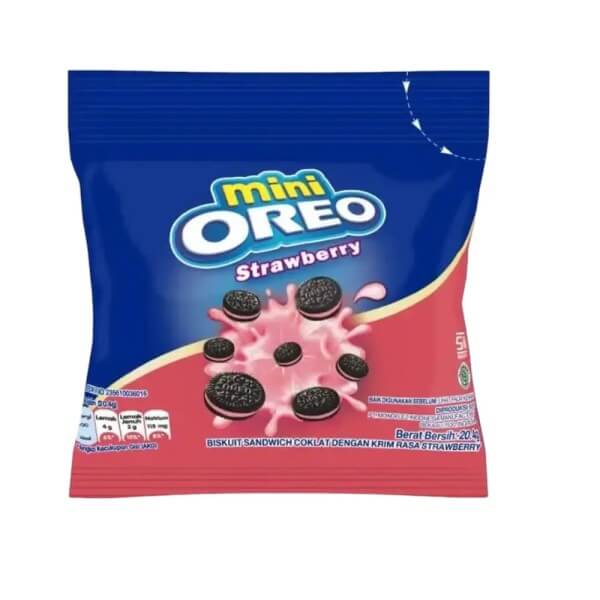 Oreo - Minis - Strawberry 20,4 g