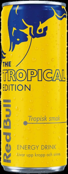 Red Bull The Tropical Edition - Tropisk Smak 250 ml