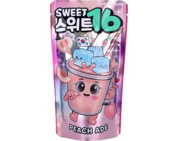 Sweet16 - Peach Ade 200ml