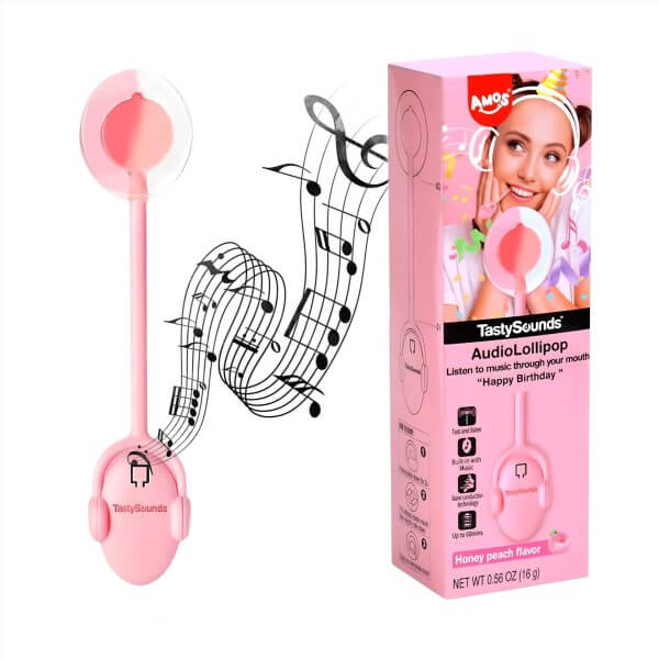 TastySounds Musik Lollipop - Honey Peach
