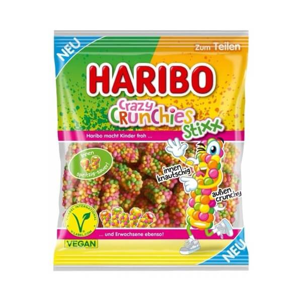 Haribo Crazy Crunchies Stixx 160 g