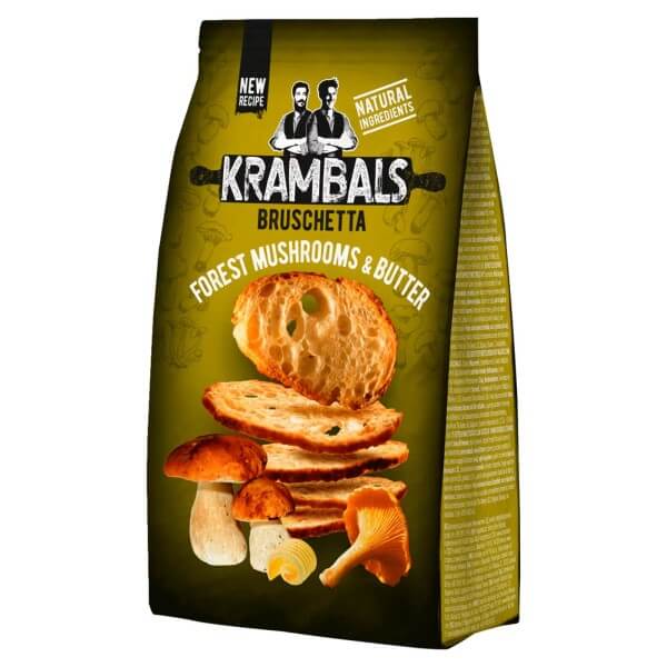 KRAMBALS Bruschetta - Forest Mushrooms & Butter 70g