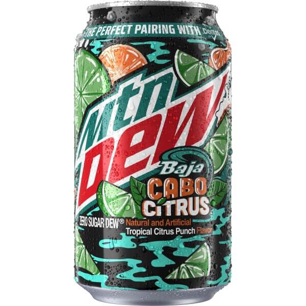 Mountain Dew - Baja Cabo Citrus 355 ml