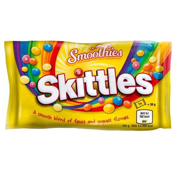 Skittles - Smoothie (gelb) 38 g