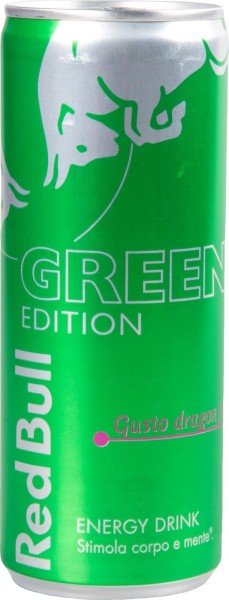 Red Bull Green Edition Gusto Dragon Fruit 250 ml Dose