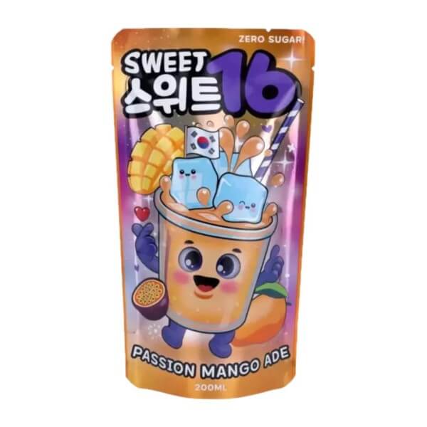 Sweet16 - Passion Mango Ade 200ml