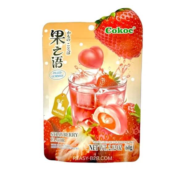 Cokoc flüssiger Kern Strawberry 60 g