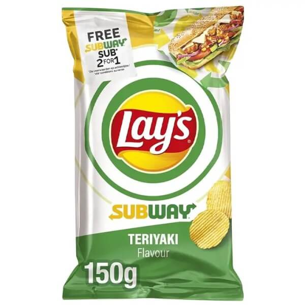 Lays Subway Teriyaki 150 g