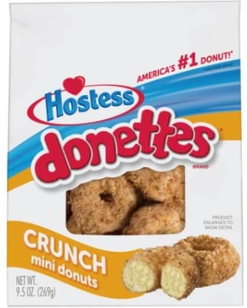 Hostess Crunch Donettes Bag 269 g