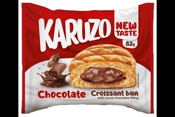 KARUZO Croissant - Cocoa cream & chocolate 82 g