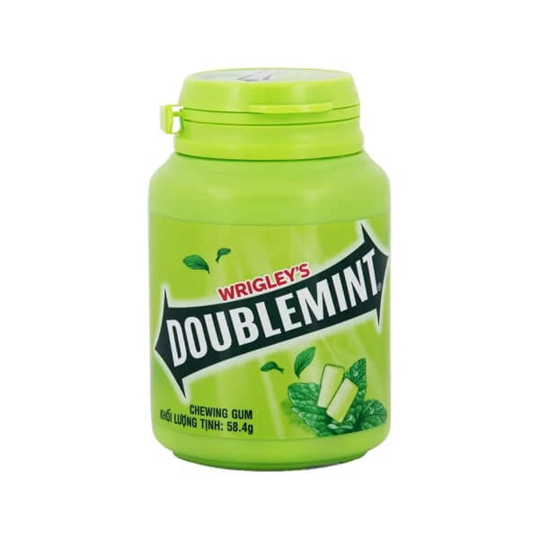 Wrigley´s Doublemint Peppermint Gum Asien 58,4 g