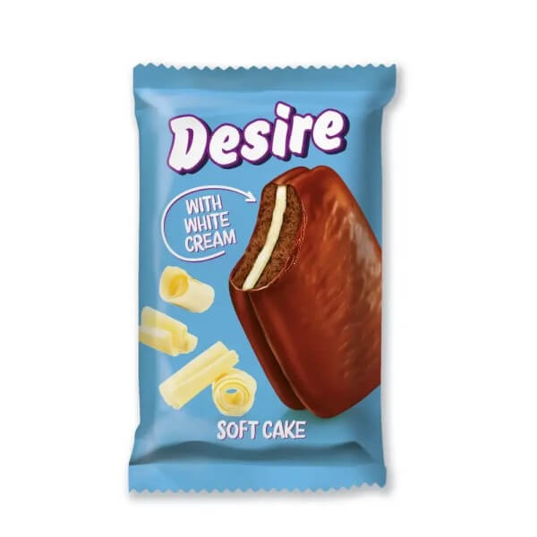 Desire - Soft Cake - White Cream 50 g