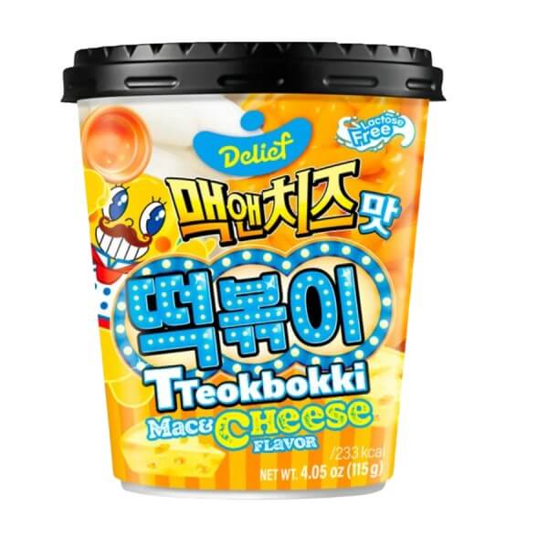 Delief - Tteokbokki Cup - Mac & Cheese